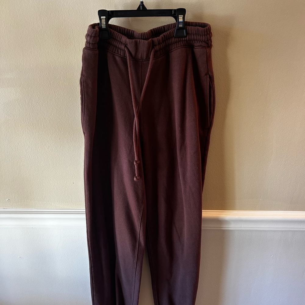 Abercrombie & Fitch Maroon Joggers